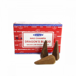 Благовония Satya (стелющийся дым) Dragons Blood, 10 шт.