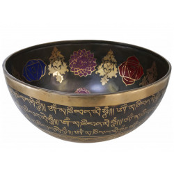 Чаша кованая поющая Yogini SB YOGA191055 d-19,5 см вес 1050 г