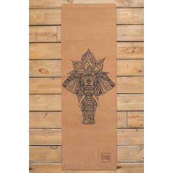Пробковый коврик для йоги "Elephant"