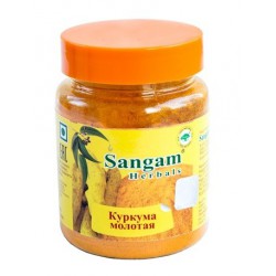 Sangam Herbals. Куркума молотая, 80 гр.